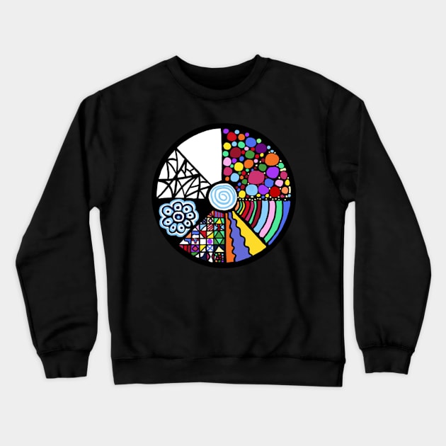 Syymbols Circle Crewneck Sweatshirt by Syymbols